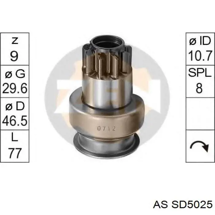 Бендикс AS/Auto Storm SD5025P ціна, від 13.29 USD