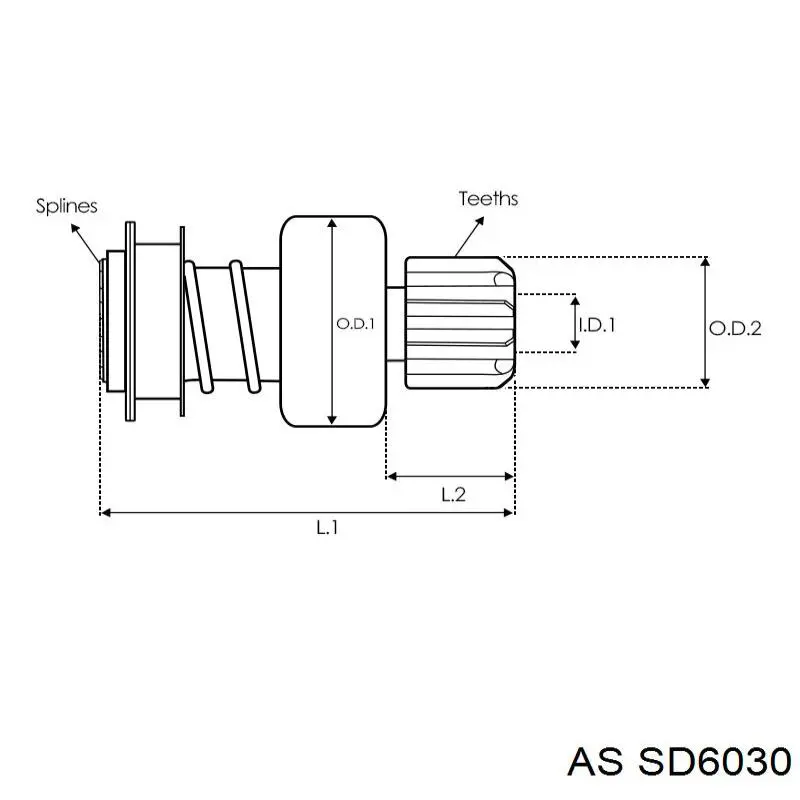 Бендикс AS/Auto Storm SD6030 ціна, від 15.23 USD