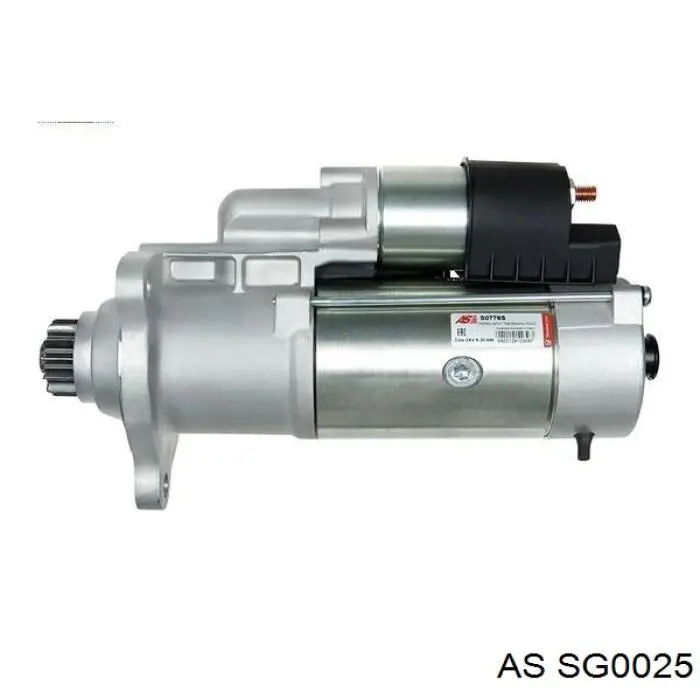 Редуктор стартера As-pl SG0025 ціна, від 42.53 USD