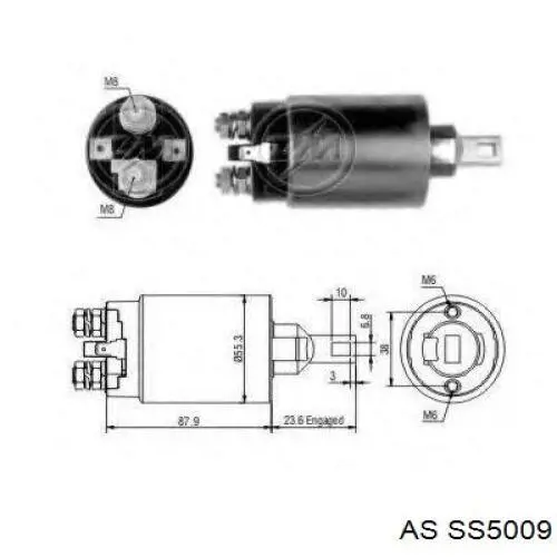 Контактор AS/Auto Storm SS5009 ціна, від 31.12 USD