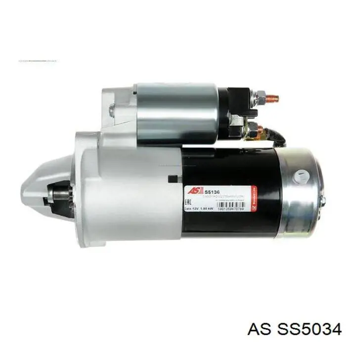 SS5034 AS/Auto Storm Тягове реле стартера