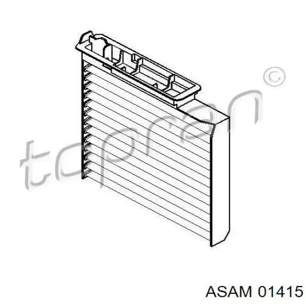 Фільтр повітряний обігрівача Asam 01415 ціна, від 8.06 USD