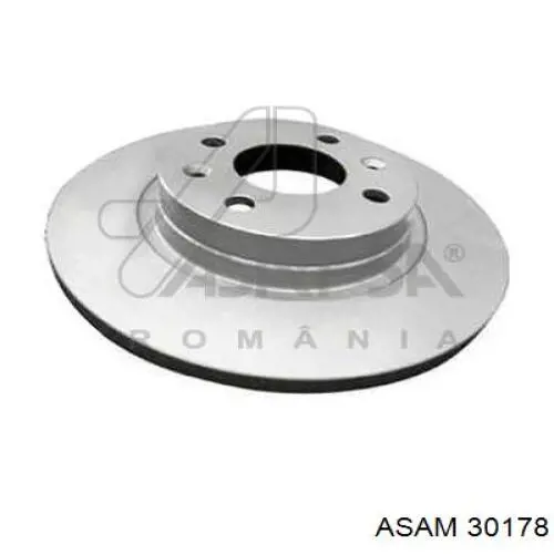 Диск гальмівний передній 30178 Asam