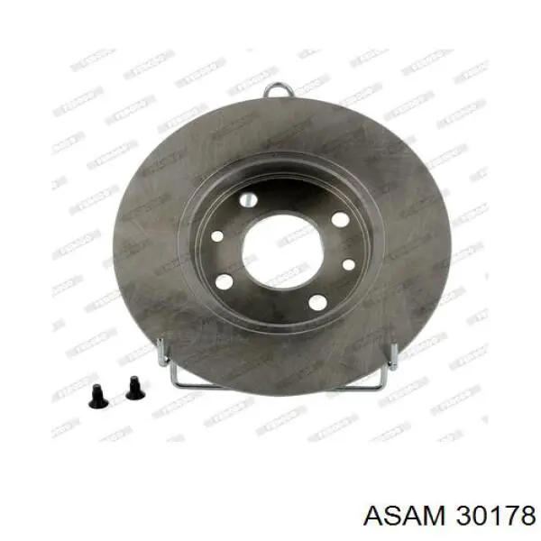 Диск переднього гальма Asam 30178 ціна, від 20.75 USD