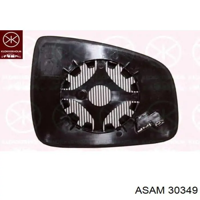 Скло дзеркала заднього виду, лівого Asam 30349 ціна, від 8.03 USD