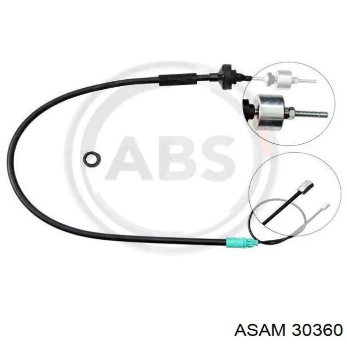 Трос зчеплення 8200215961 Renault (RVI)