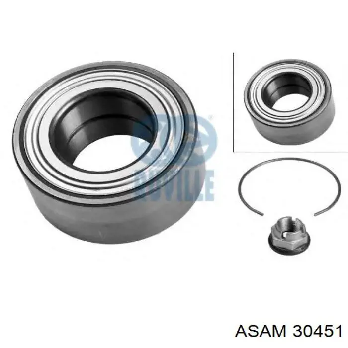 Купити 30451 Asam Підшипник ступиці передньої