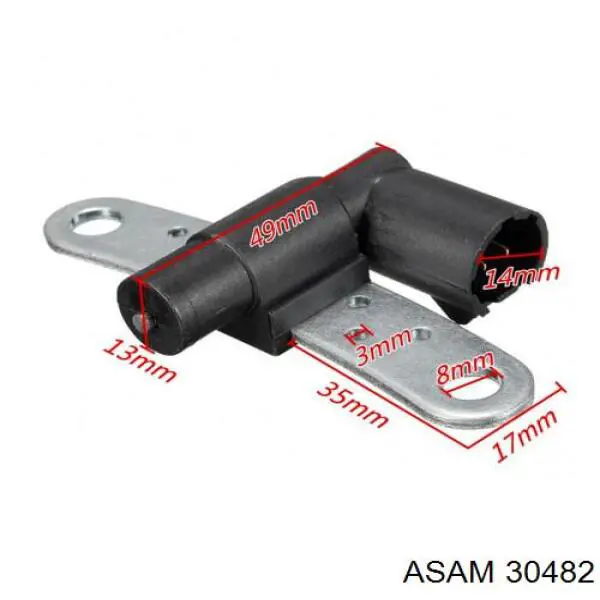Датчик обертів колінвалу Asam 30482 ціна, від 8.48 USD