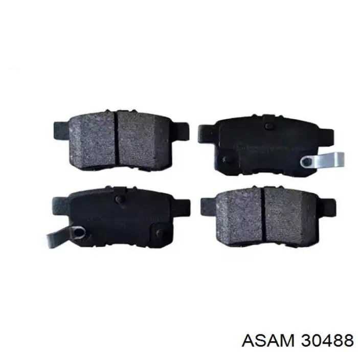 Купити 30488 Asam Колодки гальмівні передні, дискові