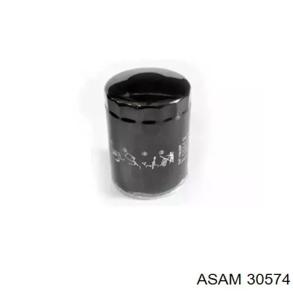30574 Asam фільтр масляний
