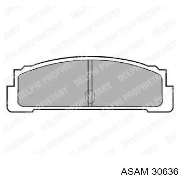 Шків колінвала 30636 Asam
