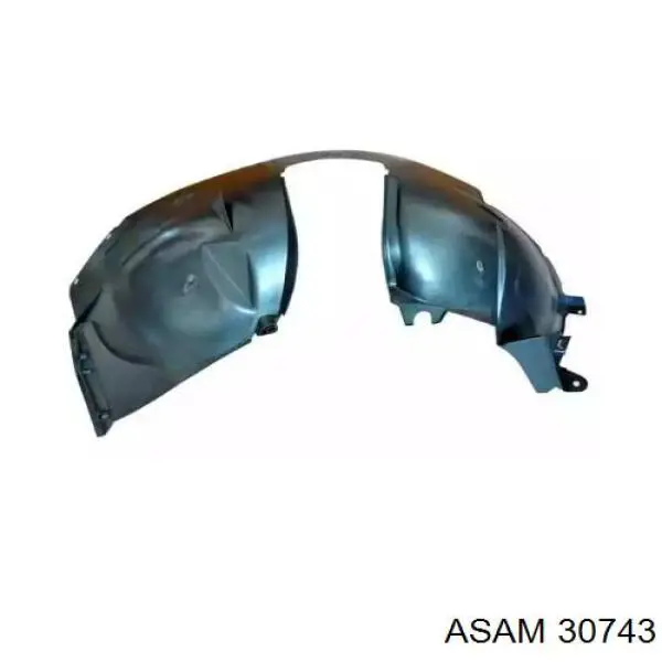 Підкрилок переднього крила, лівий Asam 30743 ціна, від 13.99 USD