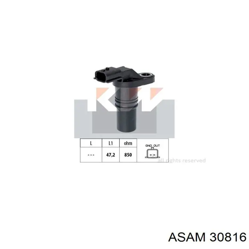 Кульова опора, нижня Asam 30816 ціна, від 12.34 USD