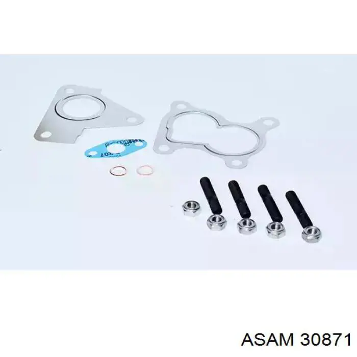 Шланг/патрубок интеркуллера 30871 Asam