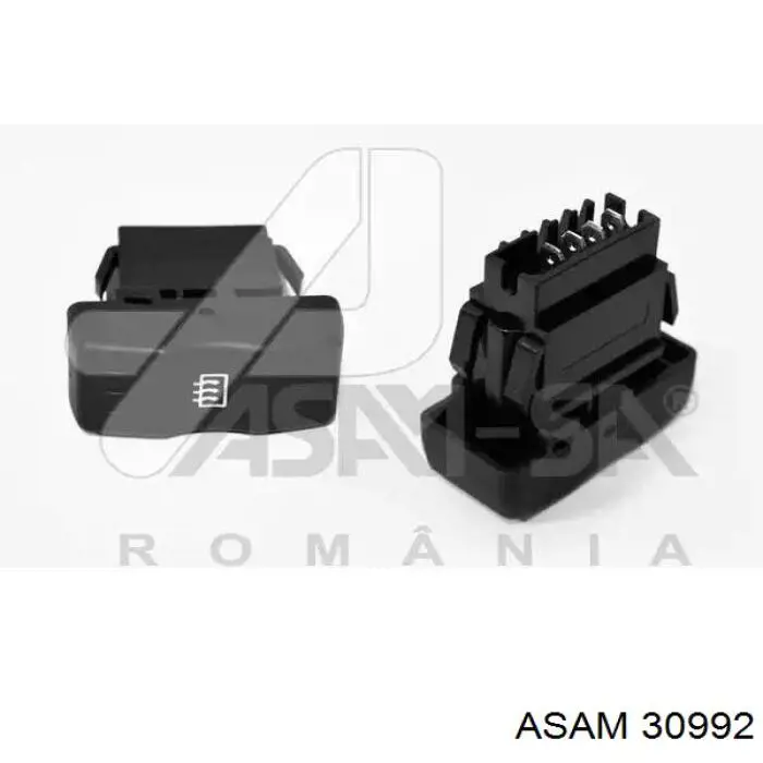 Купити 30992 Asam Кнопка вмикання обігріву заднього скла