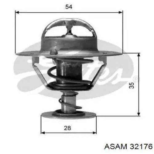 Радіатор основний Asam 32176 ціна, від 35.73 USD
