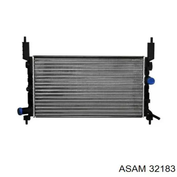 32183 Asam радіатор охолодження двигуна