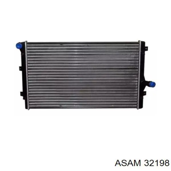 32198 Asam радіатор охолодження двигуна