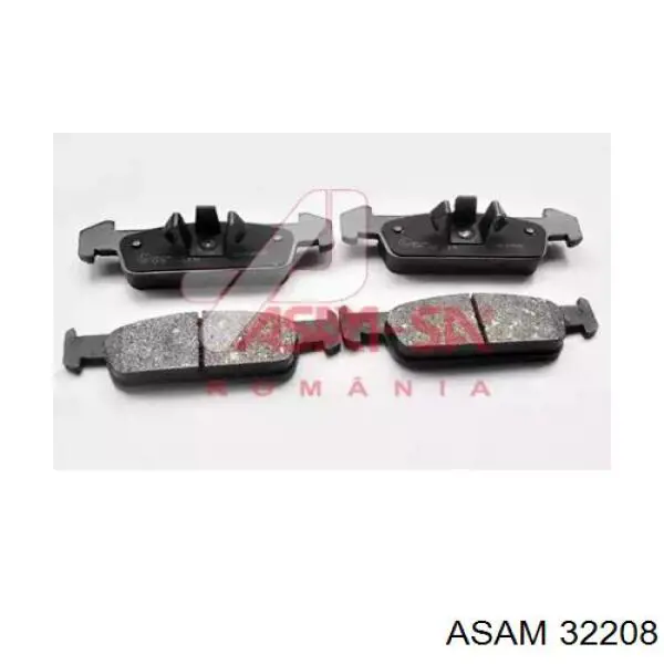 Гальмівні колодки Asam 32208 ціна, від 14.81 USD