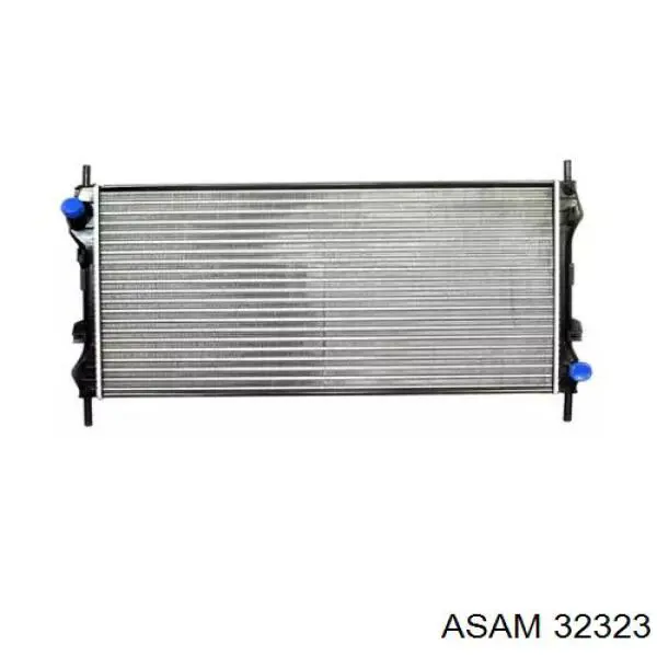 32323 Asam радіатор охолодження двигуна