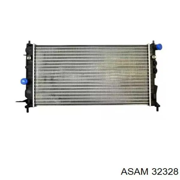 32328 Asam радіатор охолодження двигуна