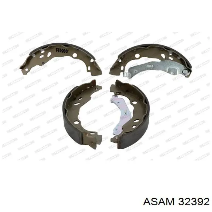 Колодки гальмові задні, барабанні 8671020698 Renault (RVI)