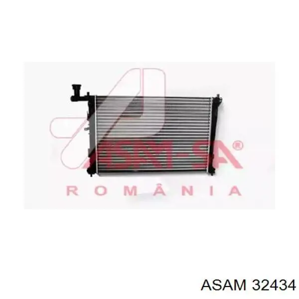 32434 Asam радіатор охолодження двигуна