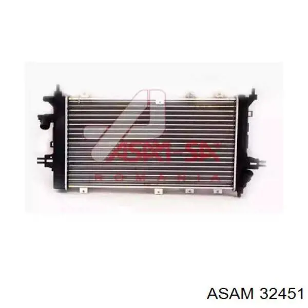 32451 Asam радіатор охолодження двигуна
