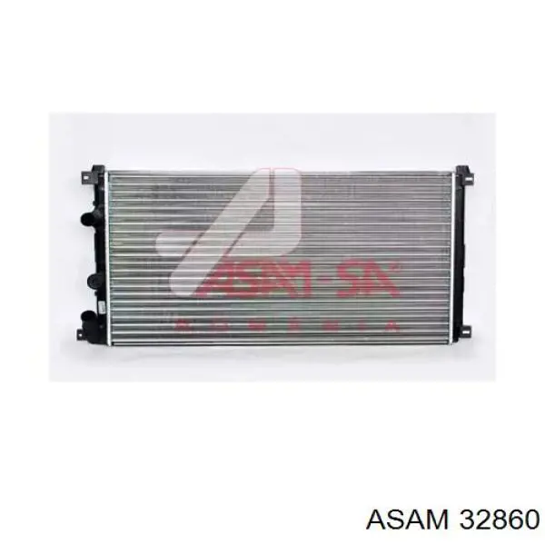 32860 Asam радіатор охолодження двигуна