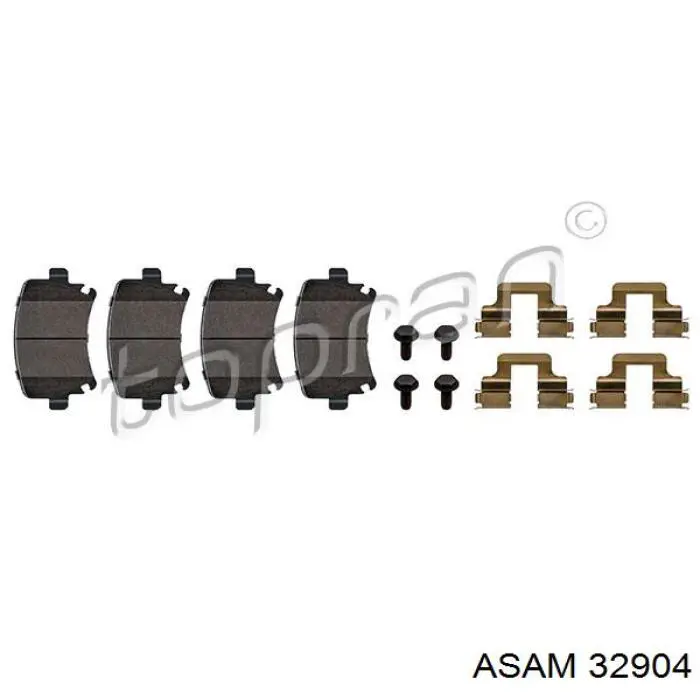 Кронштейн кріплення протитуманною фари, правої Asam 32904 ціна, від 5.83 USD
