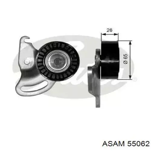 55062 Asam ролик натягувача приводного ременя