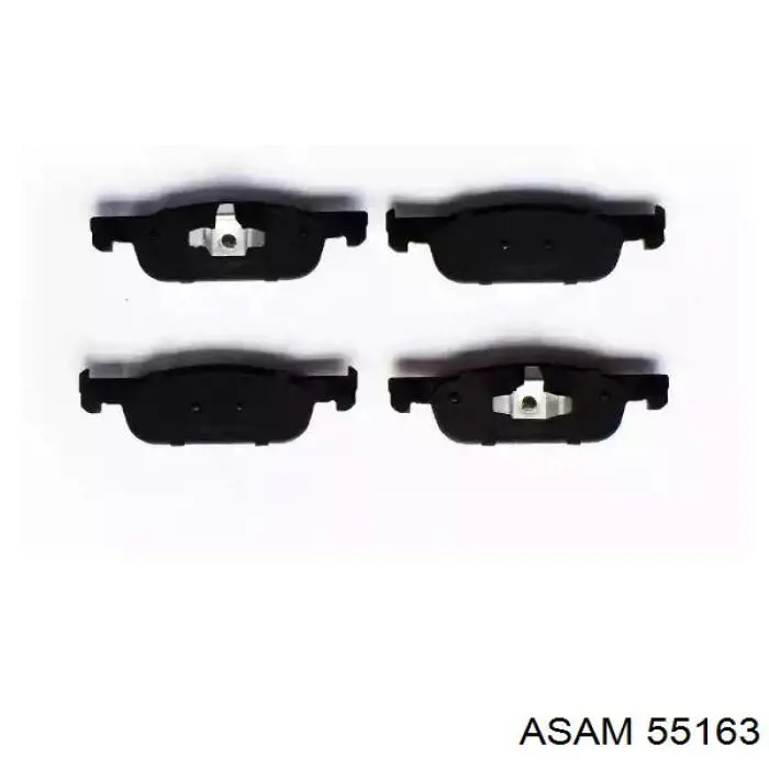 55163 Asam Передні гальмівні колодки