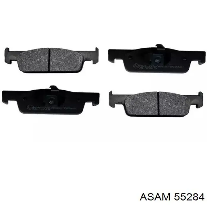 Гальмівні колодки Asam 55284 ціна, від 11.64 USD