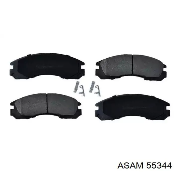Гальмівні колодки Asam 55344 ціна, від 19.76 USD