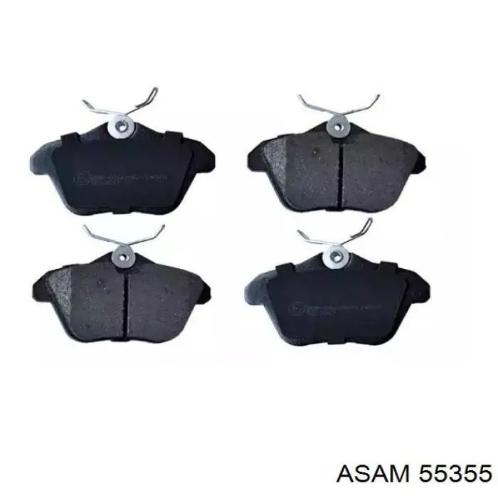 Задні гальмівні колодки 55355 Asam