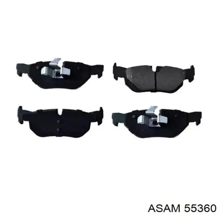 Задні гальмівні колодки Asam 55360 ціна, від 17.21 USD