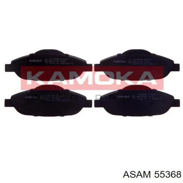 55368 Asam Передні гальмівні колодки