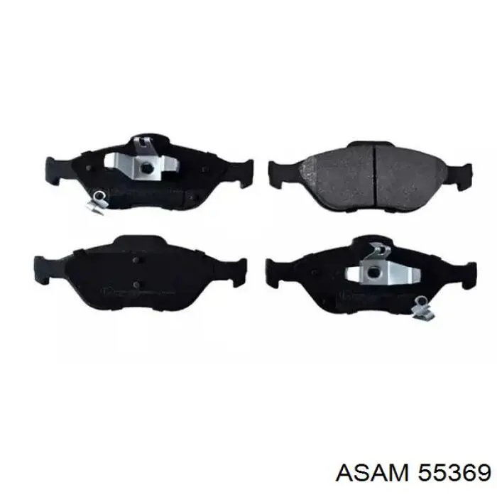 Гальмівні колодки Asam 55369 ціна, від 27.45 USD