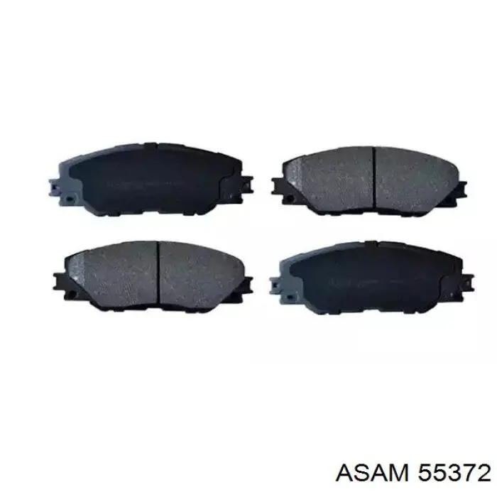 Купити 55372 Asam Колодки гальмівні передні, дискові
