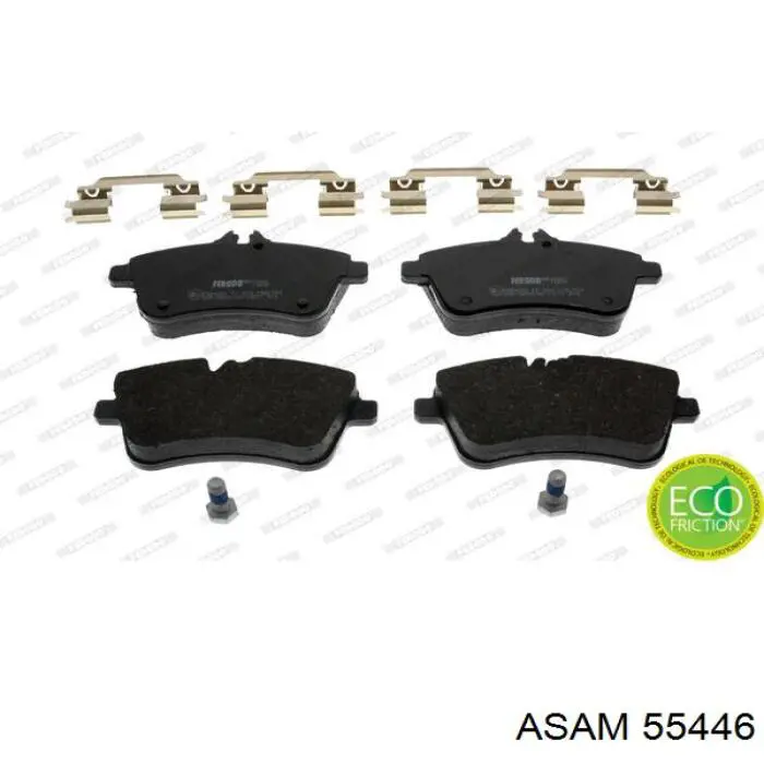 Гальмівні колодки Asam 55446 ціна, від 19.18 USD