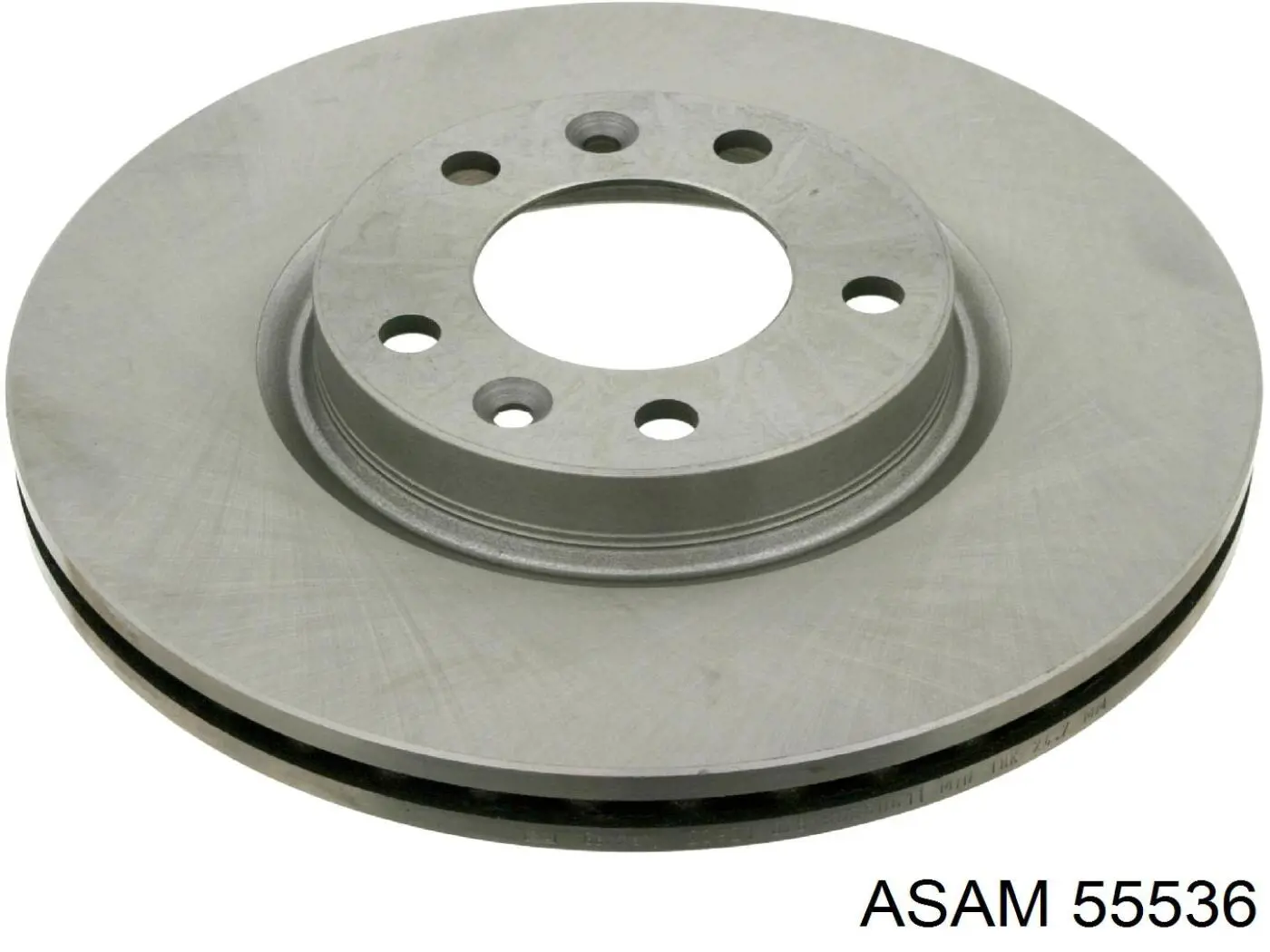Диск гальмівний передній 55536 Asam