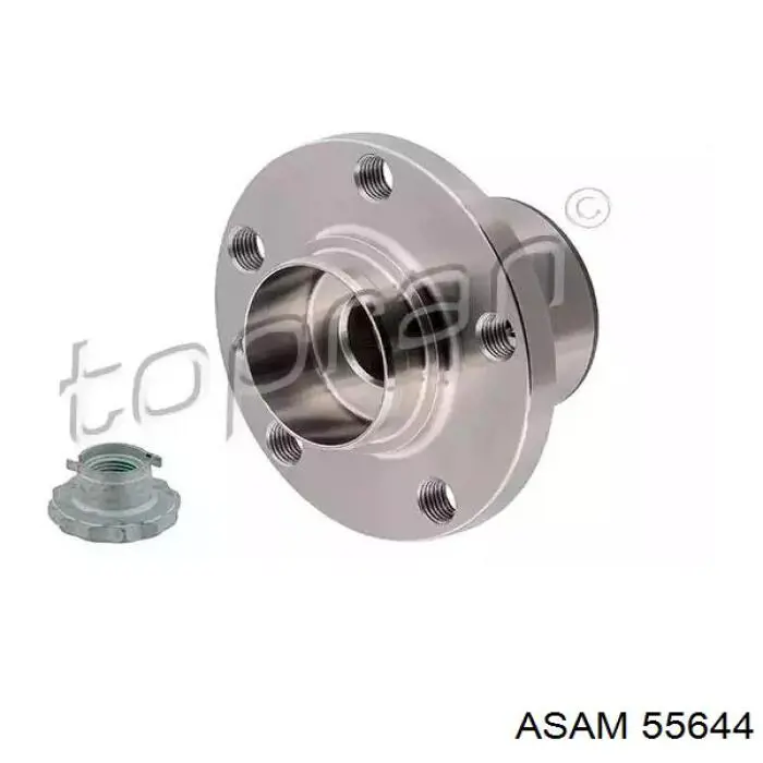 Комплект підшипник маточини передньої Asam 55644 ціна, від 33.63 USD