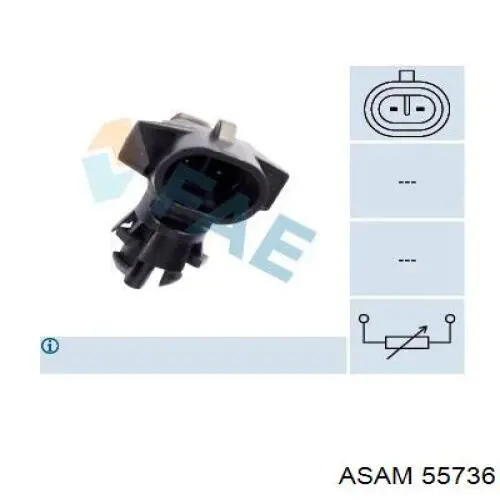 Купити 55736 Asam Фільтр салону вугільний