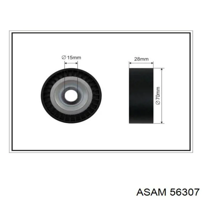 Купити 56307 Asam Амортизатор двері багажника