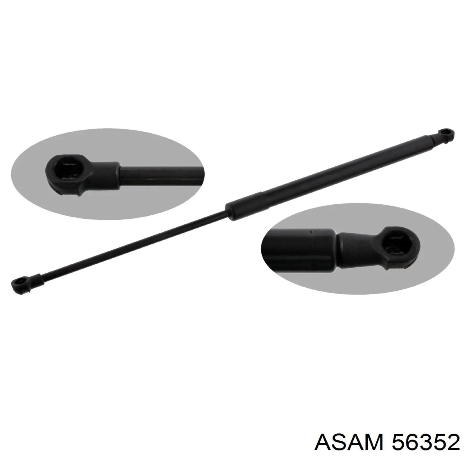 Амортизатор двері задньої Asam 56352 ціна, від 8.88 USD