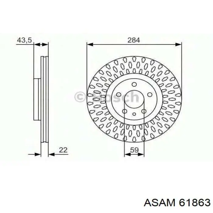 Вихлопна труба Asam 61863 ціна, від 84.84 USD