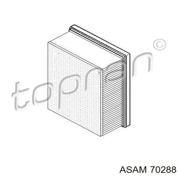 Елемент повітряного фільтра Asam 70288 ціна, від 5.20 USD