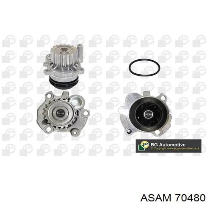 Помпа охолодження Asam 70480 ціна, від 29.90 USD