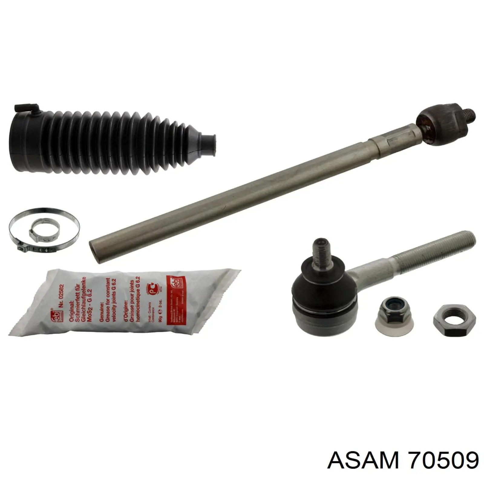 Купити 70509 Asam Тяга рульова поздовжня