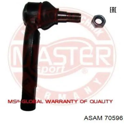 Наконечник рульовий Asam 70596 ціна, від 8.56 USD